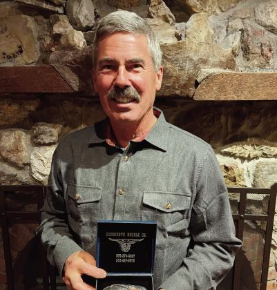 Doug Osterman won the Top Hand Award. Courtesy Photo