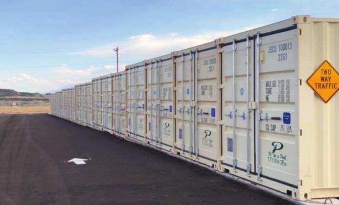 P’s in a Pod Storage feature 8’x20’ storage pods at their Graneros Rd. location. Courtesy Photo