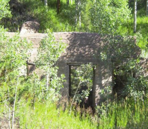 The Fairview Post Office ruins. Courtesy Photo