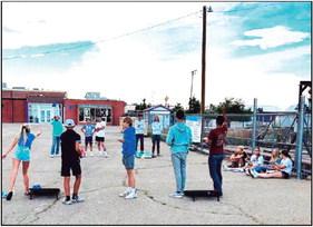 The Rye High School FFA members kick-off the 2023-24 school year with a welcome back dinner and events. Courtesy Photo