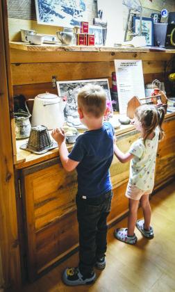 The Beulah History Center encourages youngsters to visit and explore its exhibits. Courtesy Photo