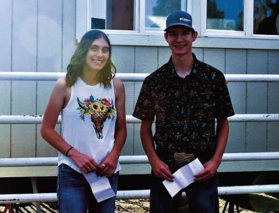 2023 Dickerson recipients Katelynn Frick &amp;amp; Zeb Laca Courtesy Photo