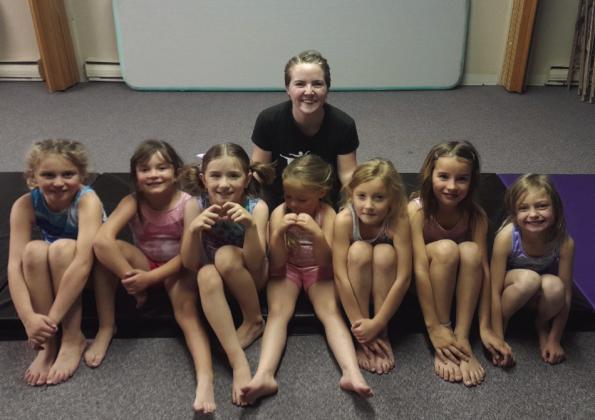 Havens School of Dance Instructor Toria Croke and her class at Greenhorn Valley Baptist Church in Rye Courtesy Photo
