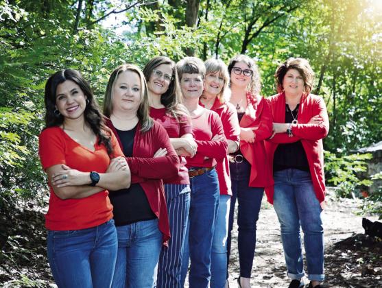 The Greenhorn Valley area / Debbi Gardner State Farm Insurance team : (L-R) Sam, Mary, Rebecca, Lisa, Amy, Aly, Debbi. Courtesy Photo