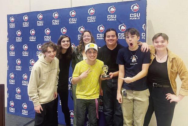 2024 2A Regional Knowledge Bowl Champions (L-R) Carter Ford, Cole Brooks, Carina Milne, Mason Ford, Calvin Scisco, Gabe Garcia, Emma Garcia. Courtesy Photo