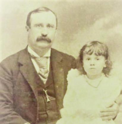 Thomas Lewis Hunt and his niece Julia Schaale. Courtesy Photo