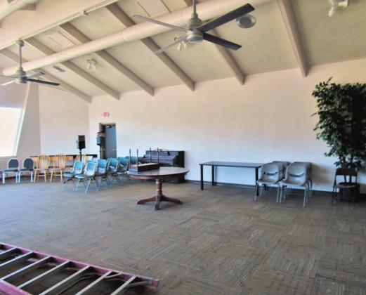 Neil Elliot and Larry Bogle have provided much of the volunteer work to improve and renovate the Susan Kalman Peaks to Prairie Activity Center. To join the effort in building renovation and landscaping, call Barbara Highberger at 719-489-3363. Courtesy Photo
