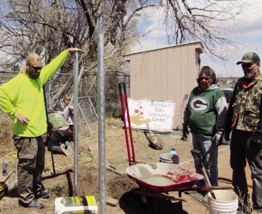 Community Garden updates are underway. Courtesy Photo