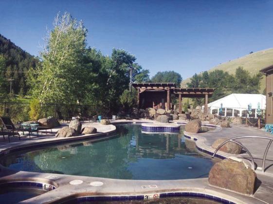 Ojo Caliente Mineral Springs, near Taos, New Mexico. Photo by Terry Kraus
