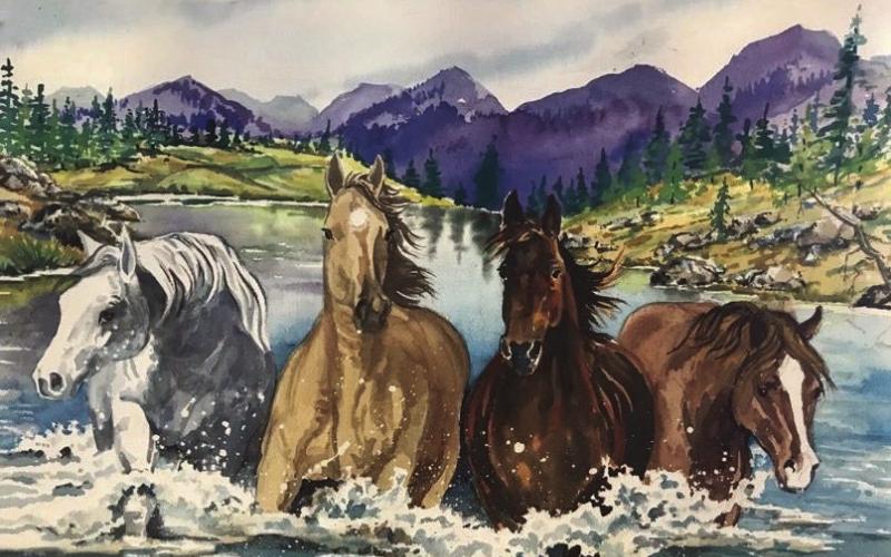 Beulah artist Pat Wiles Courtesy Photo