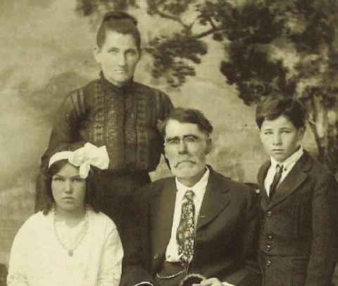 Alice Elnora ‘Ella’ Austin remarried to Charles Burns and they had children Katie and William. Courtesy Photo