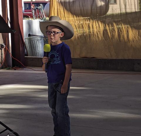 One of the talented performers at the River of Life Talent Show and fundraiser for Applewood. Courtesy Photo