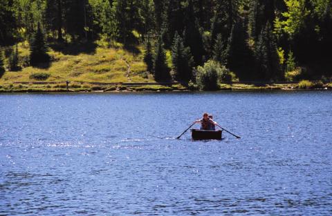 Colorado Parks and Wildlife (CPW) Aquatic Biologist for the Pueblo office Kerry Tucker advised that her department had stocked the fish supply at Lake Isabel several times from mid-April to June 16. Photo by Lori Kraus
