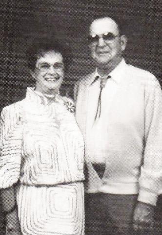 Martha Cromar at a 1987 Rye Class Reunion Party with her second husband Courtesy Photo