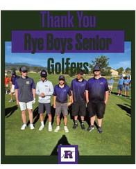 RHS Senior Golfers (L-R) Andrew Potter, Jay Graham, Mason Ford, Anthony Hutcheson Courtesy Photo