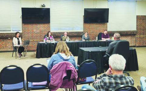 The Pueblo County School District 70 Board of Education interviewed four candidates for the District II Director position. Photo by Shirley Pigg