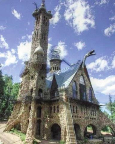 This full view picture of Bishop Castle shows the intricate detail. Courtesy Photo