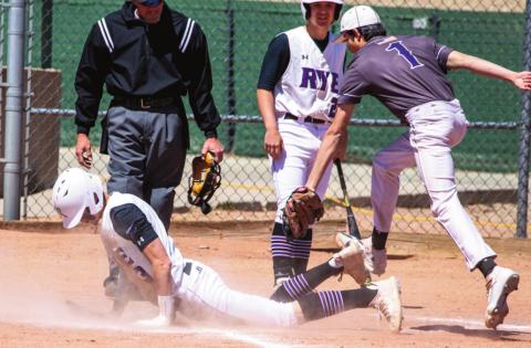Rye Romps Over John Mall 42-1 in Friday Double Header