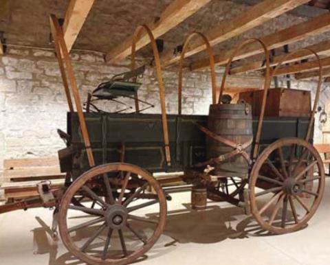 David Wade’s Mountain Trails Chuckwagon was donated to the Goodnight Barn Historic Preservation Commitee in Pueblo, Colorado Courtesy Photo