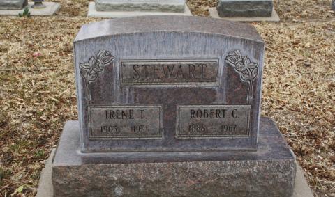 Dr. Stewart married Irene Oakleaf as his third wife. Courtesy Photo
