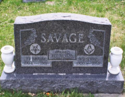 Clara Mabel Stoner married Wilson L. Savage on December 30, 1928 in Iowa. Wilson died in 1975 and Clara in 1989 and they are both buried in Pueblo Courtesy Photo
