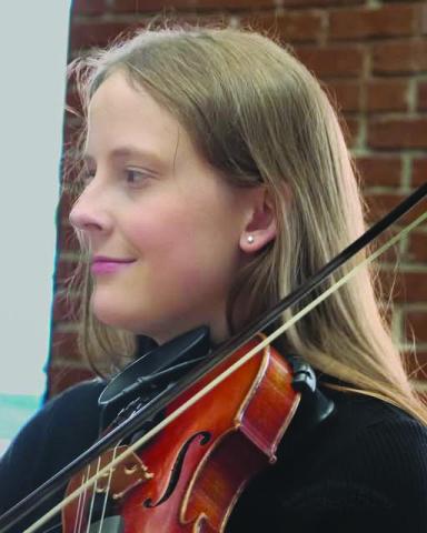 Charlotte Ryan, raised in the musical family of the Apache Creek Fiddlers, plays a variety of musical instruments. Courtesy Photo