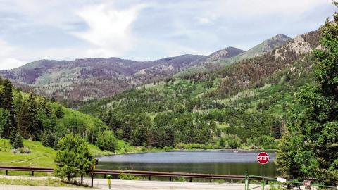 Beautiful Lake San Isabel and the neighboring community were orignally a part of Zina Fairchild’s homestead. Courtesy Photo
