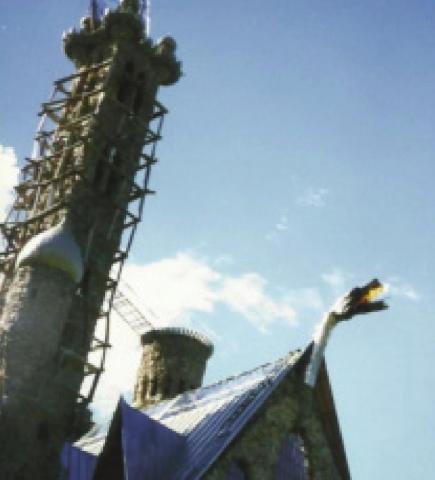 The famous firebreathing dragon of Bishop Castle.Courtesy Photo