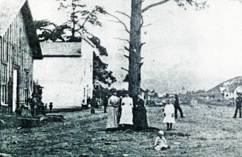 1885 Rye - Pick Smith two story building on left Courtesy Photo
