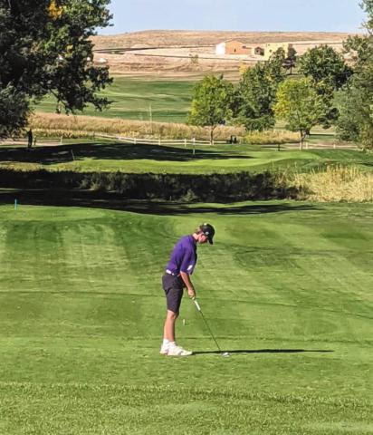 Rye High School senior Chance Donlon placed 44th of the finest golfers in Colorado High Schools during the State Tournament in Elizabeth. Courtesy Photo