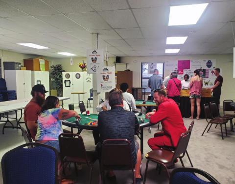 The Greenhorn Valley Chamber of Commerce provided an evening out for families in the valley at their popular Casino Night. Photo courtesy of Kourtney Quillen