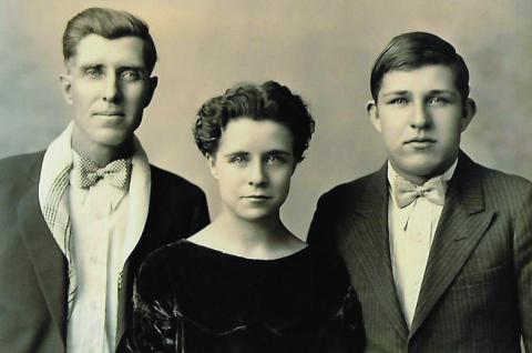 Andrew Legrand, Lois, Ralph Wilcox Courtesy Photo