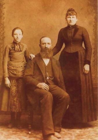Simpson Berry, Ann Eliza Jane Chastain, Georgia