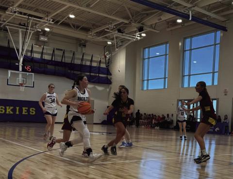 The Lady Thunderbolts took down Banning Lewis with a final score of 45-34. Courtesy Photo