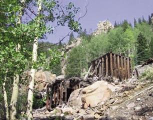Ruins is all that is left of The Marion Mine Mill Building. Courtesy Photo