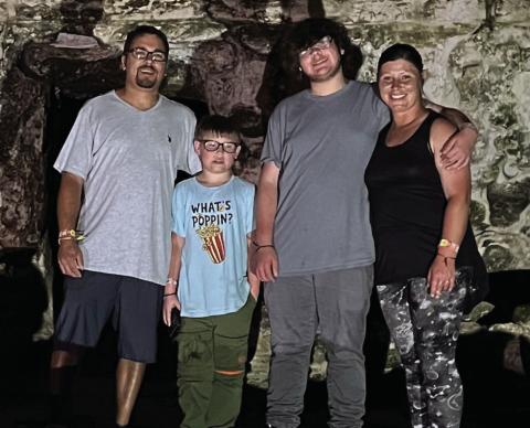 The Garcia family enjoys work and play together. Courtesy Photo