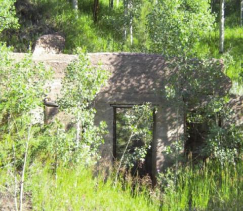 The Fairview Post Office ruins. Courtesy Photo