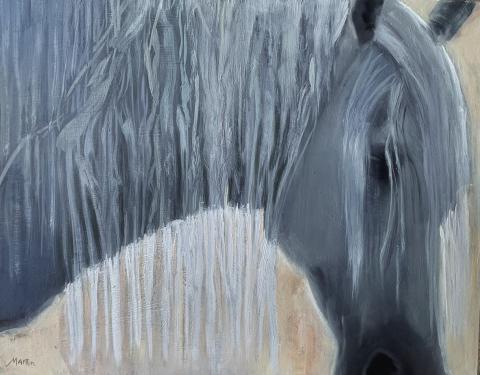 Veil of Light, oil painting by Cathy Martin Courtesy Photo