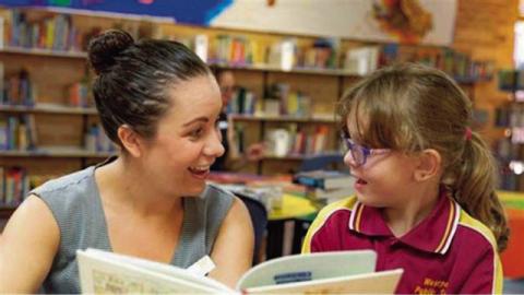Rye Elementary School Participating in Reading Program