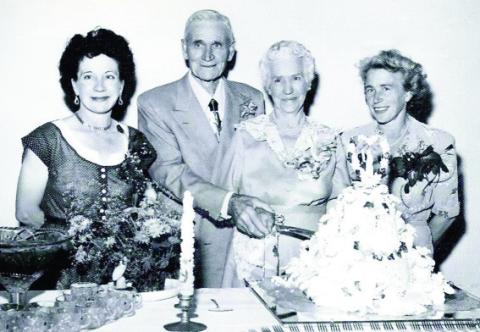 Florence, John, Olive, and Blanche Cherry. Courtesy Photo