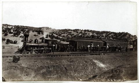 1884 Train in NM Courtesy Image
