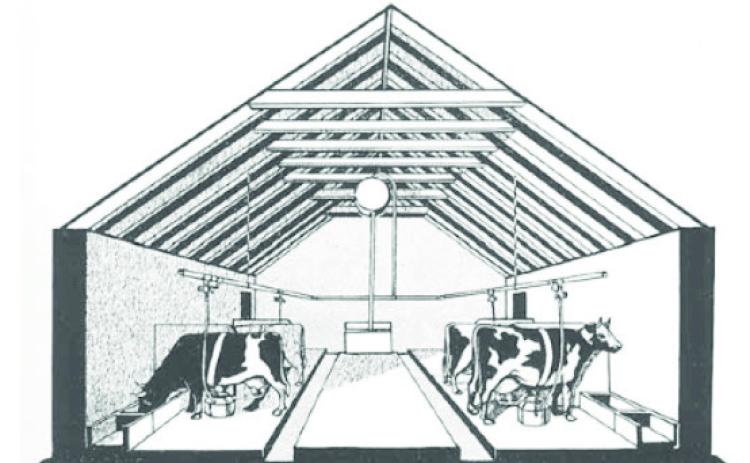 II Holmes Dairy Barn with milking system Courtesy Photo