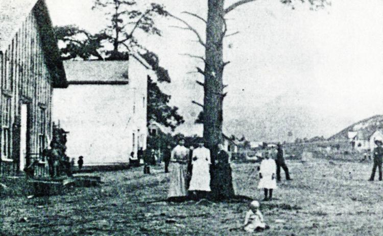 1885 Rye - Pick Smith two story building on left Courtesy Photo