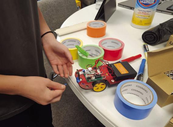 Eleven Students Attend Technology Camp