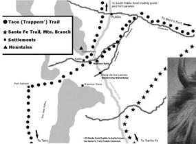 Taos Trail Map Courtesy Photo