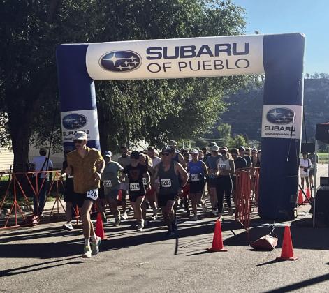 The Beulah Challenge Race on September 19 showed better particpation than previous years in support of the Buelah community. Courtesy Photo