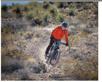 One of the things Damon Martinez, Craver Middle School Principal, does when he isn't educating your children is mountain biking. Courtesy Photo