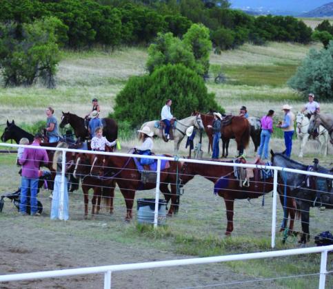 Riders prepare to have some fun at the RCCSC Fun Show. Courtesy Photo