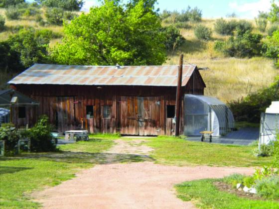 II Current Shed built with wood from Duprez Barn Courtesy Photo