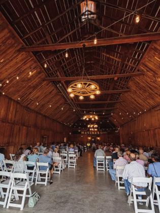 The Hatchet Ranch opened its doors to host a Community Church Gathering so that evacuated Greenhorn Valley residents could worship together. Courtesy Photo